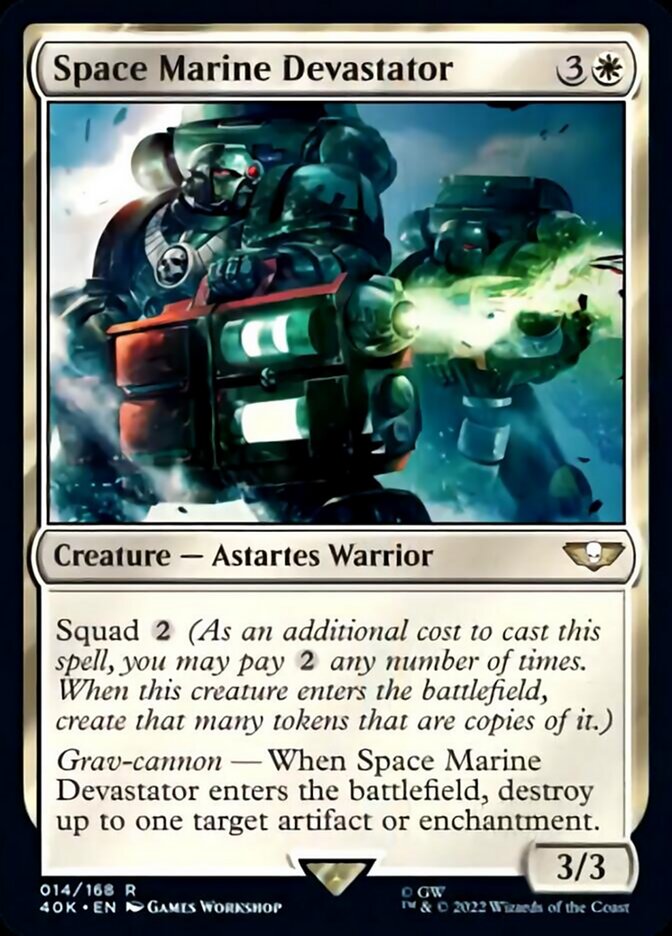 Space Marine Devastator [Warhammer 40,000] | Silver Goblin