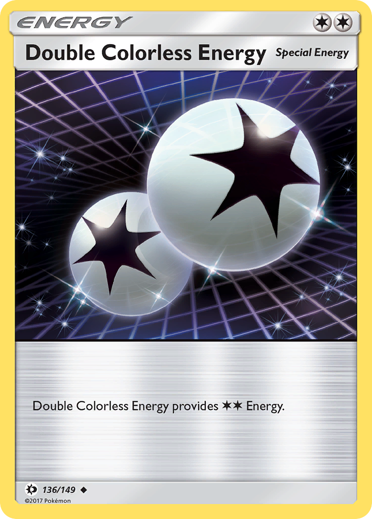 Double Colorless Energy (136/149) [Sun & Moon: Base Set] | Silver Goblin