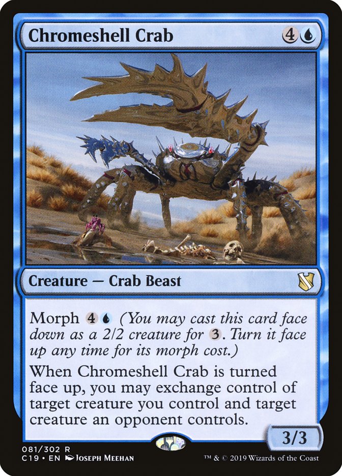 Chromeshell Crab [Commander 2019] | Silver Goblin