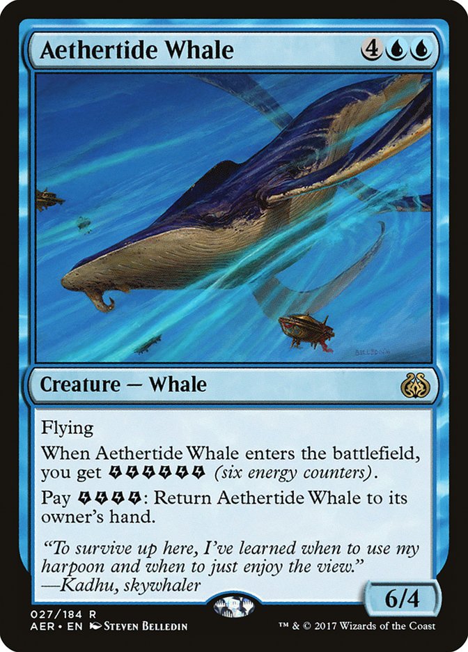 Aethertide Whale [Aether Revolt] | Silver Goblin