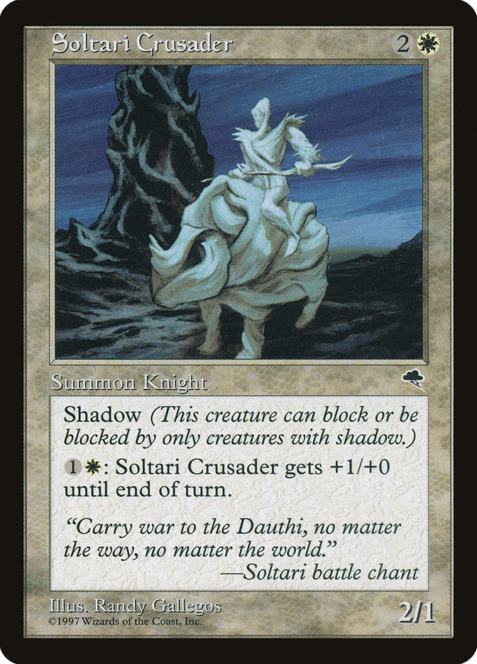 Soltari Crusader [Tempest] | Silver Goblin