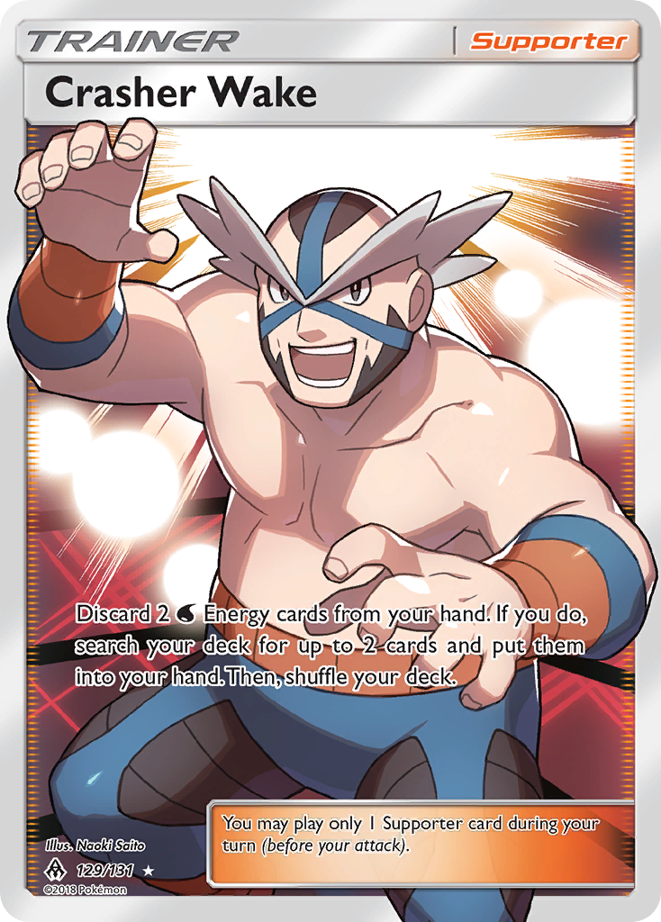 Crasher Wake (129/131) [Sun & Moon: Forbidden Light] | Silver Goblin