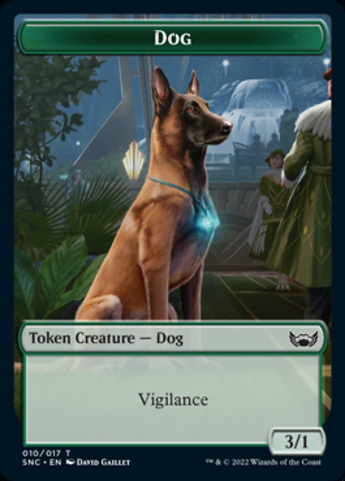 Devil // Dog Double-Sided Token [Streets of New Capenna Tokens] | Silver Goblin