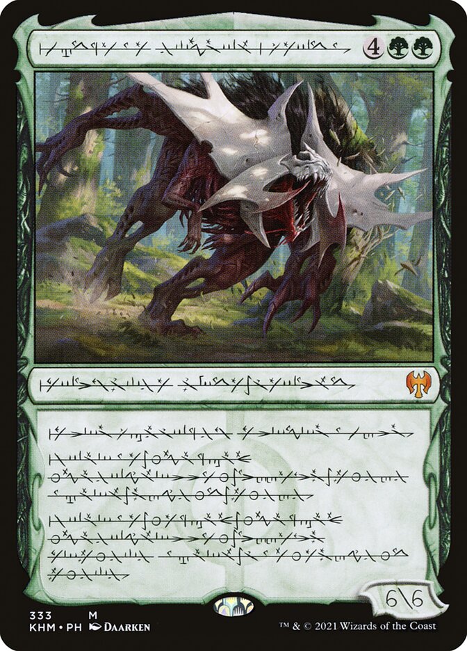 Vorinclex, Monstrous Raider (Phyrexian) [Kaldheim] | Silver Goblin
