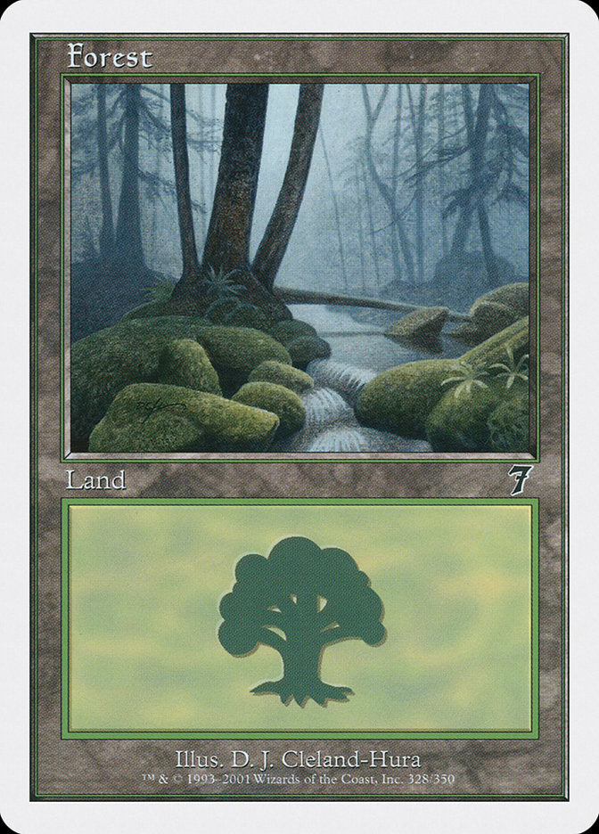 Forest (328) [Seventh Edition] | Silver Goblin