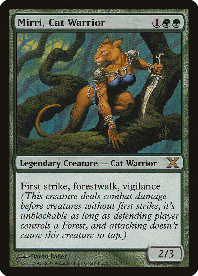 Mirri, Cat Warrior [Tenth Edition] | Silver Goblin
