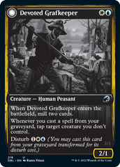 Devoted Grafkeeper // Departed Soulkeeper [Innistrad: Double Feature] | Silver Goblin