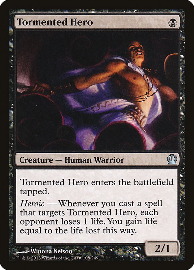 Tormented Hero [Theros] | Silver Goblin