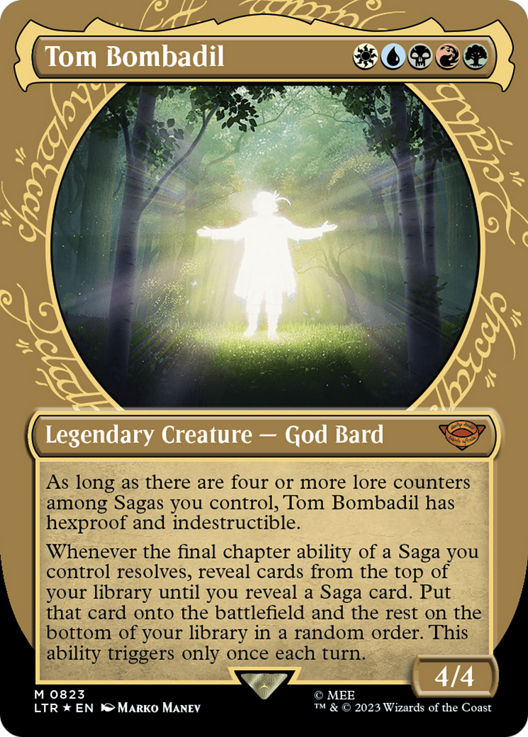 Tom Bombadil (Showcase) (Surge Foil) [The Lord of the Rings: Tales of Middle-Earth] | Silver Goblin