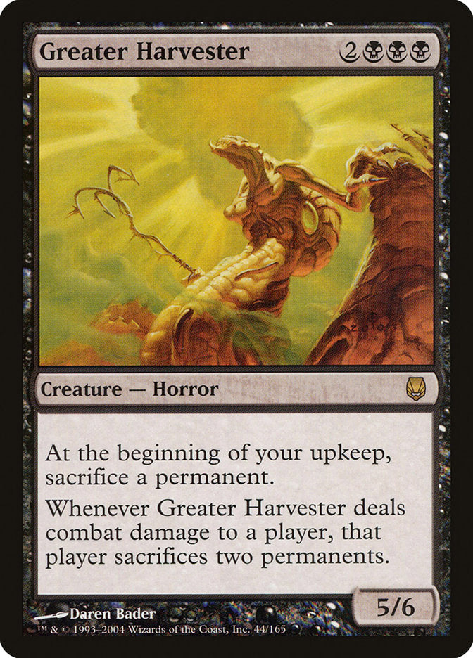 Greater Harvester [Darksteel] | Silver Goblin