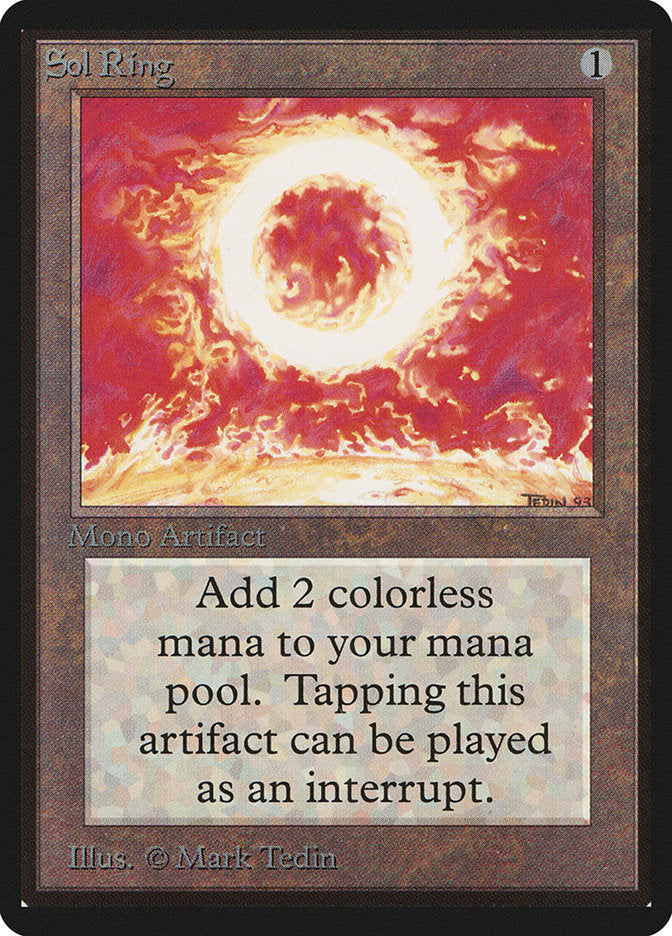Sol Ring [Beta Edition] | Silver Goblin