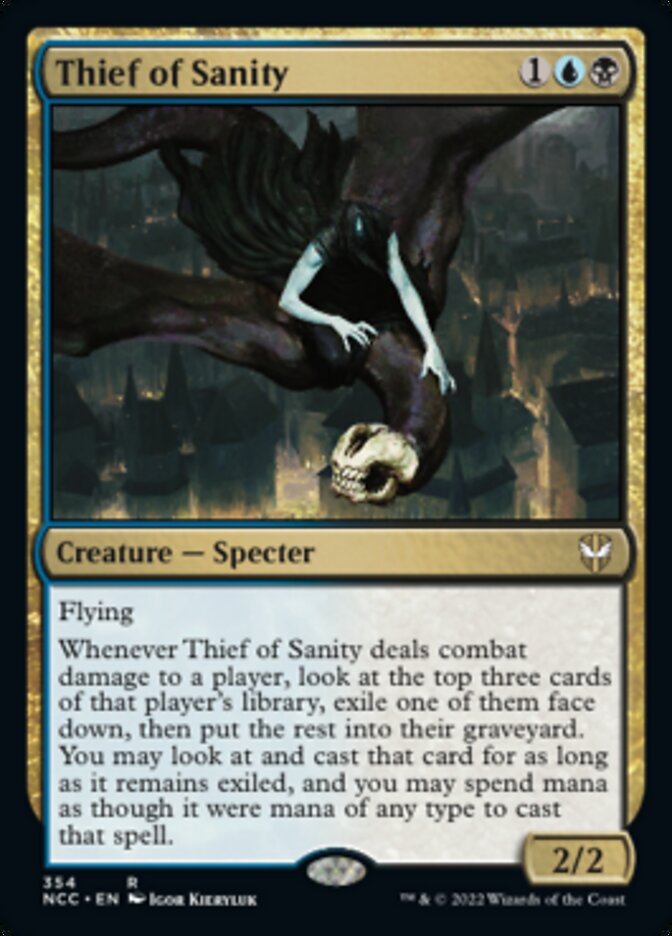 Thief of Sanity [Streets of New Capenna Commander] | Silver Goblin