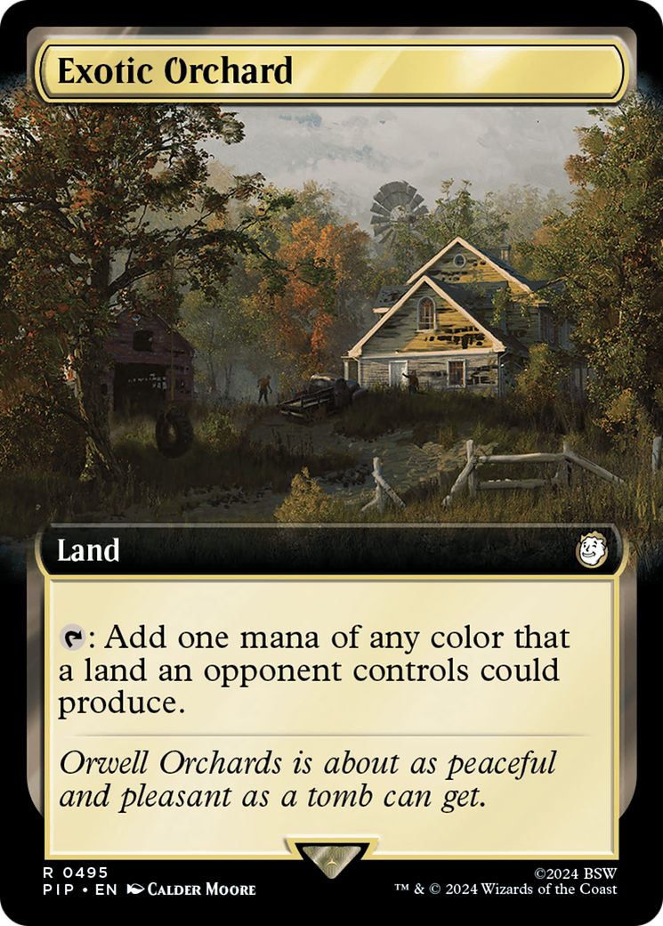 Exotic Orchard (Extended Art) [Fallout] | Silver Goblin