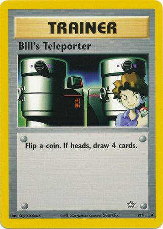 Bill's Teleporter (91/111) [Neo Genesis Unlimited] | Silver Goblin