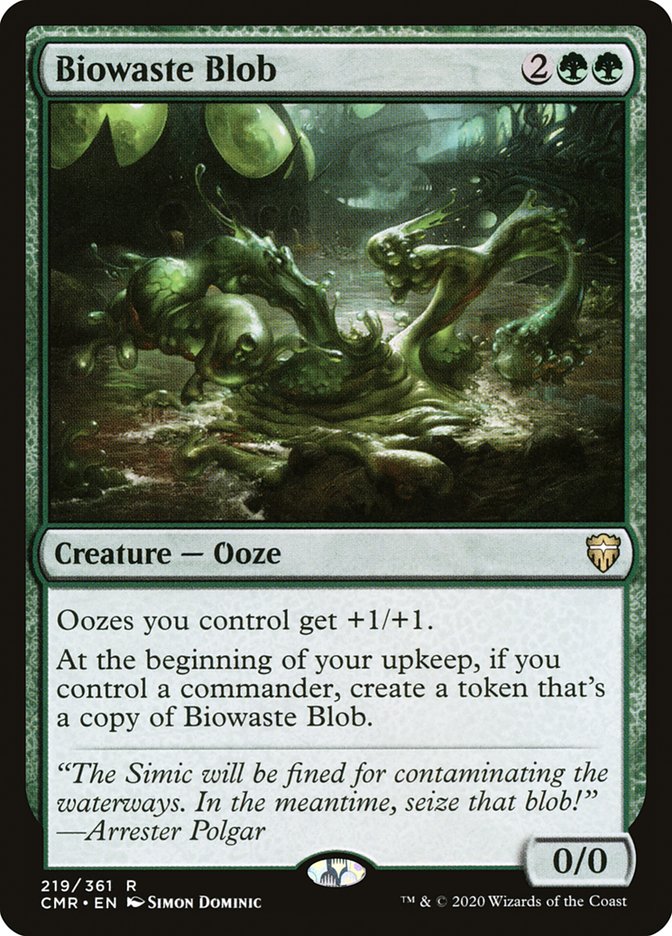 Biowaste Blob [Commander Legends] | Silver Goblin