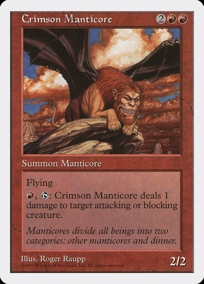 Crimson Manticore [Fifth Edition] | Silver Goblin