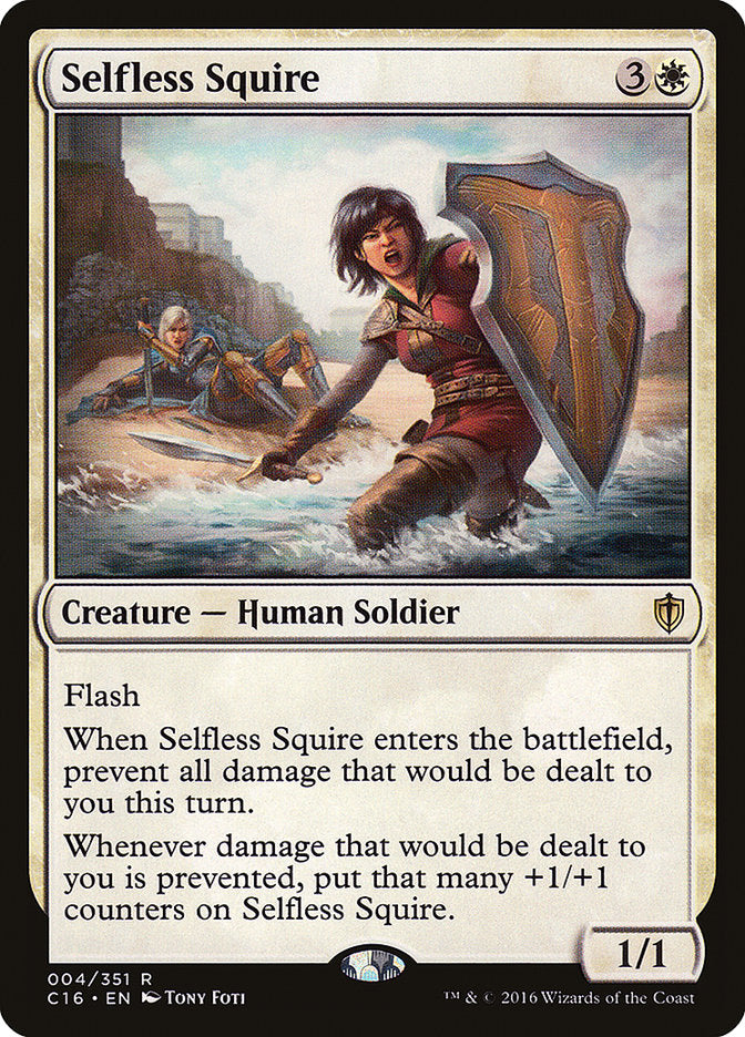 Selfless Squire [Commander 2016] | Silver Goblin