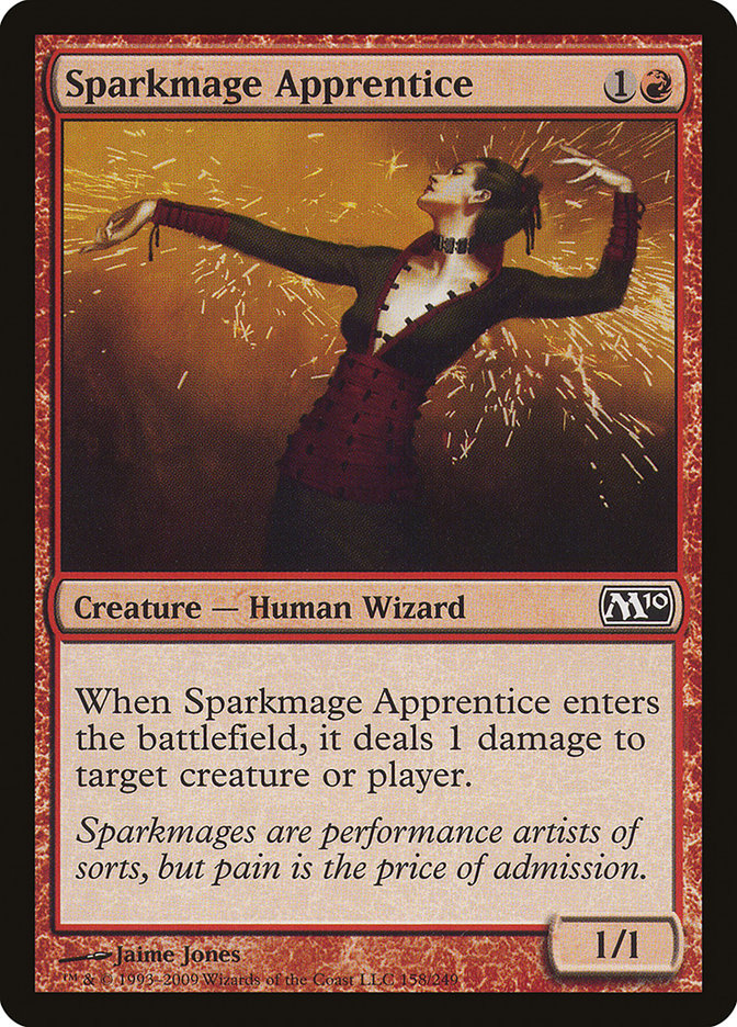Sparkmage Apprentice [Magic 2010] | Silver Goblin
