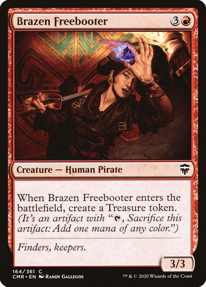 Brazen Freebooter [Commander Legends] | Silver Goblin