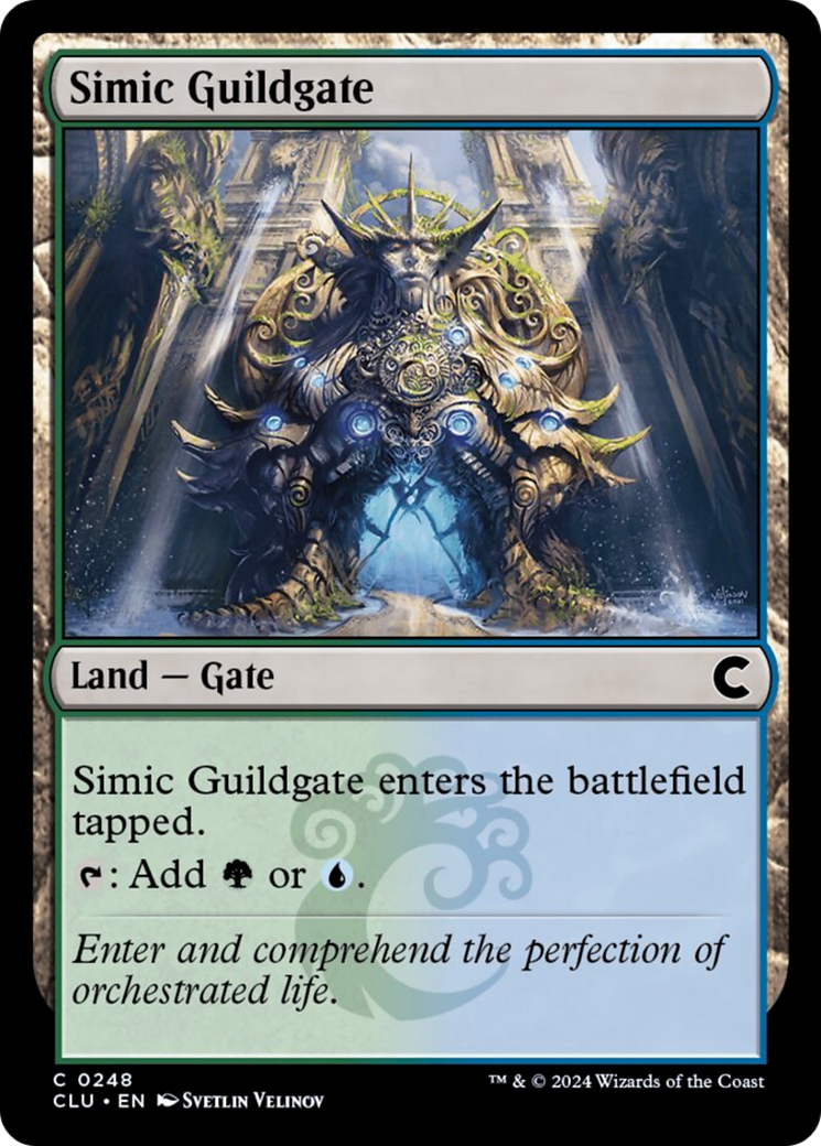 Simic Guildgate [Ravnica: Clue Edition] | Silver Goblin