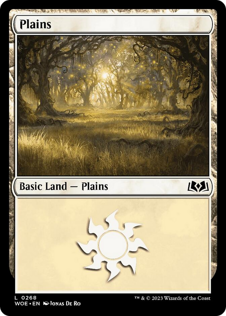 Plains (0268) [Wilds of Eldraine] | Silver Goblin