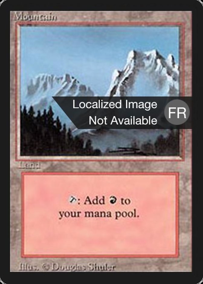 Mountain (B) [Foreign Black Border] | Silver Goblin