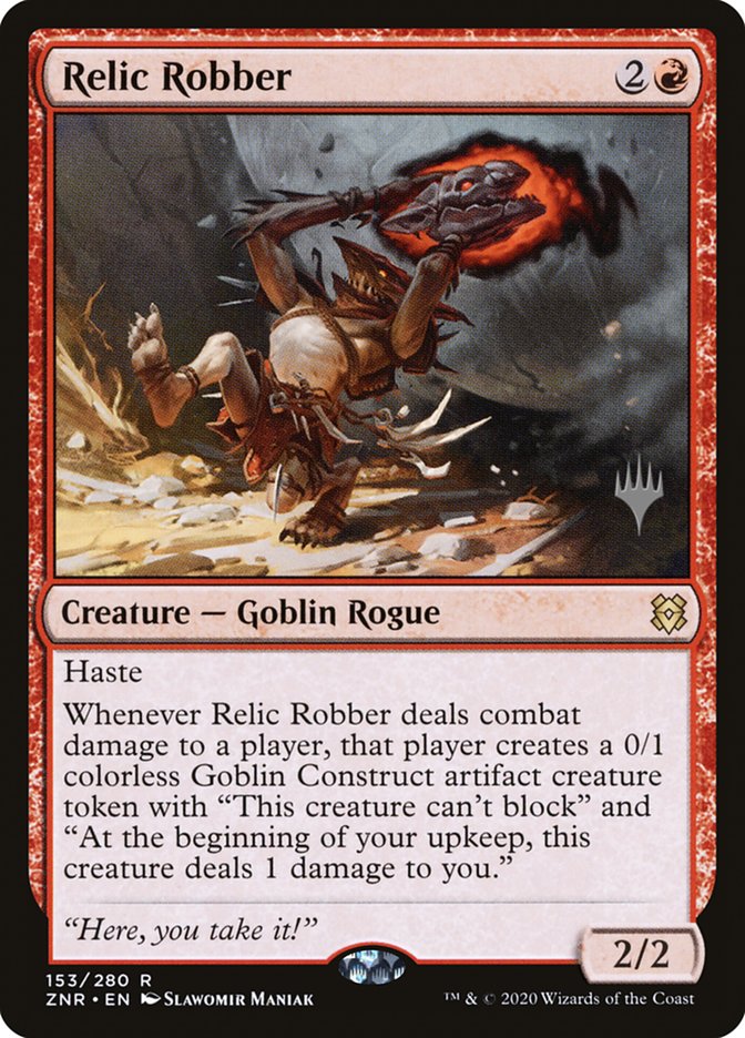 Relic Robber (Promo Pack) [Zendikar Rising Promos] | Silver Goblin