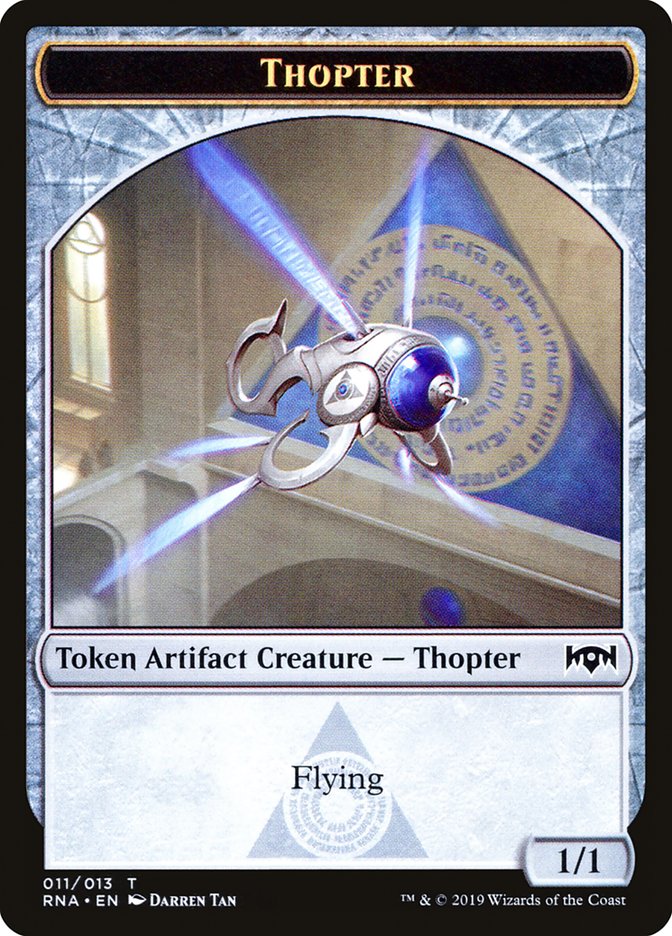 Thopter Token [Ravnica Allegiance Tokens] | Silver Goblin