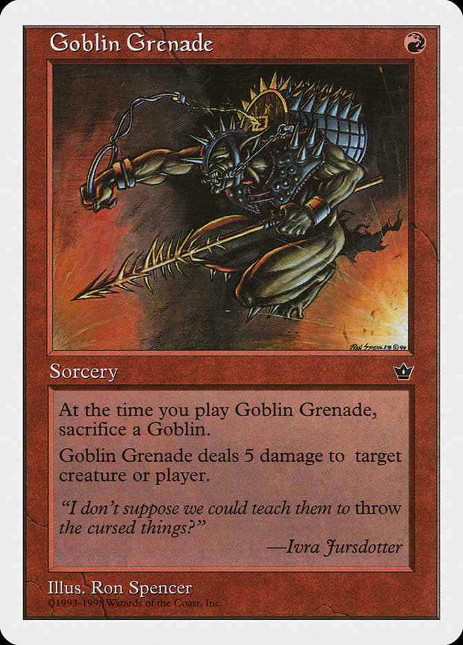 Goblin Grenade [Anthologies] | Silver Goblin