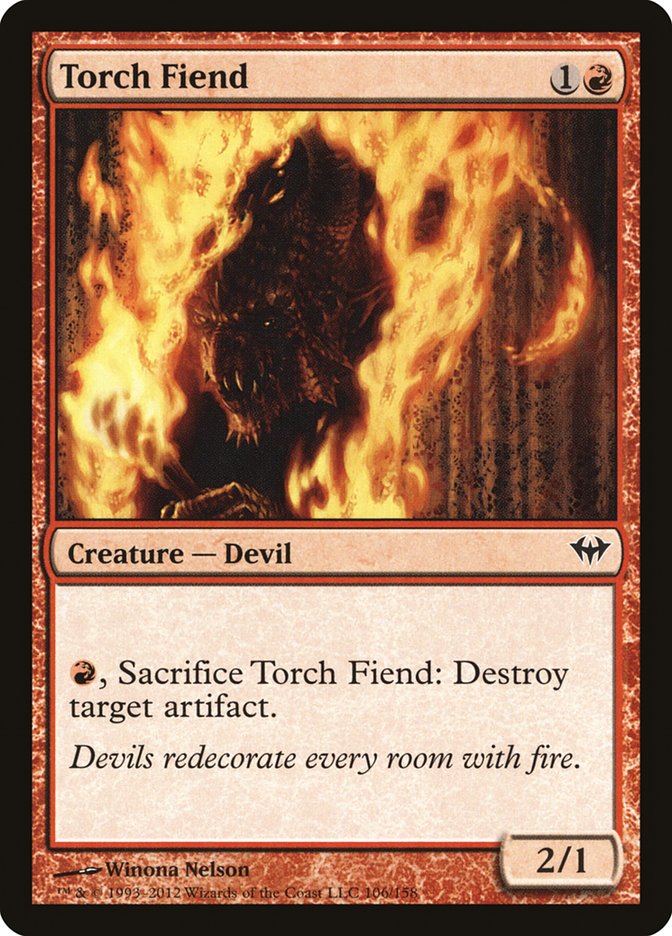 Torch Fiend [Dark Ascension] | Silver Goblin