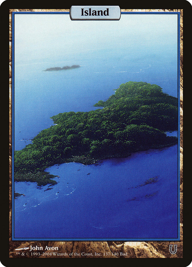 Island (137) [Unhinged] | Silver Goblin