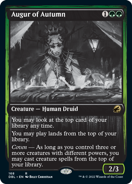 Augur of Autumn [Innistrad: Double Feature] | Silver Goblin