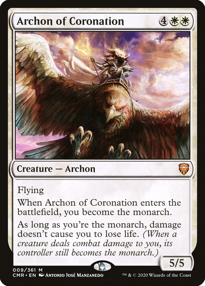 Archon of Coronation [Commander Legends] | Silver Goblin