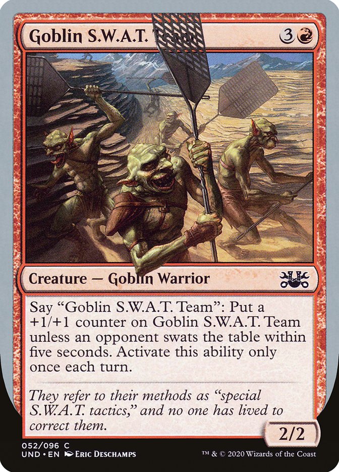 Goblin S.W.A.T. Team [Unsanctioned] | Silver Goblin