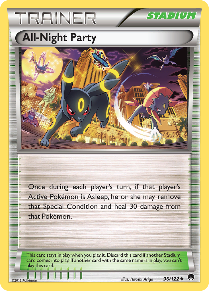 All-Night Party (96/122) [XY: BREAKpoint] | Silver Goblin