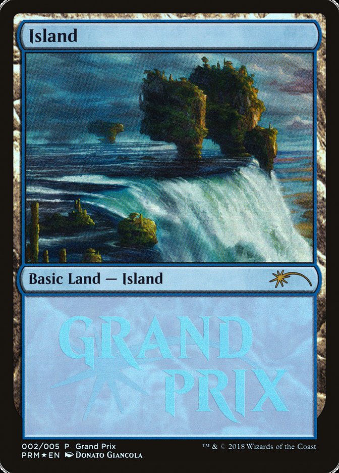 Island (2018b) [Grand Prix Promos] | Silver Goblin