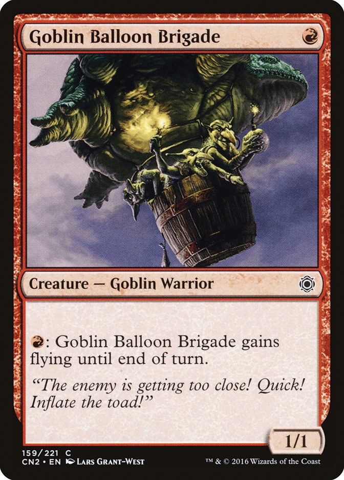 Goblin Balloon Brigade [Conspiracy: Take the Crown] | Silver Goblin