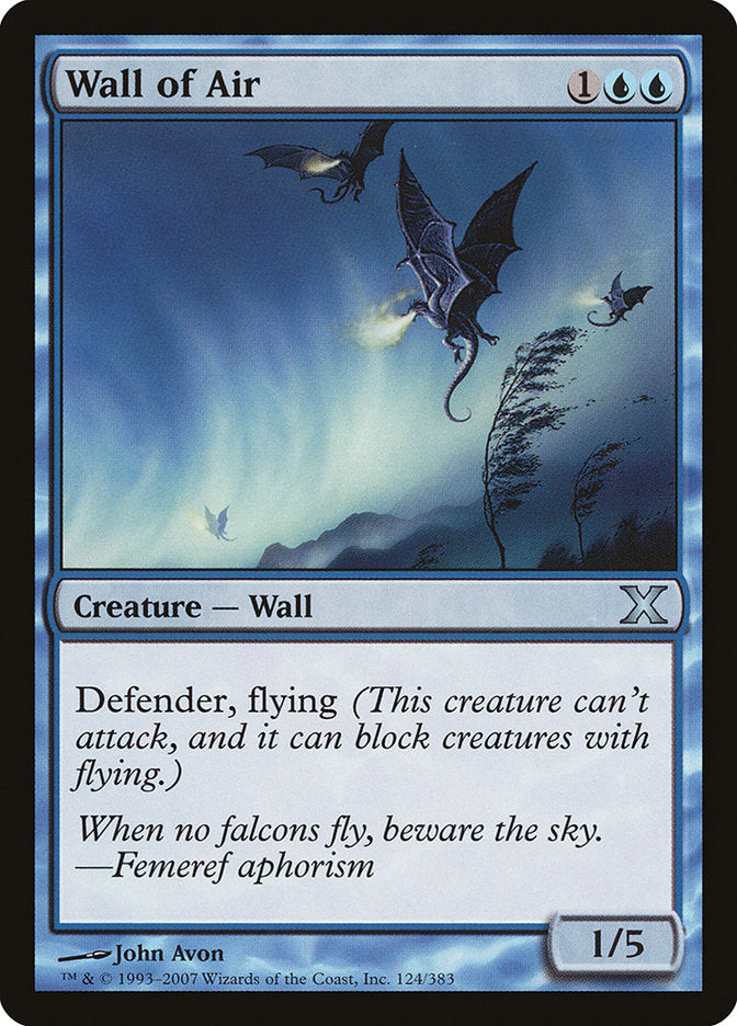 Wall of Air [Tenth Edition] | Silver Goblin