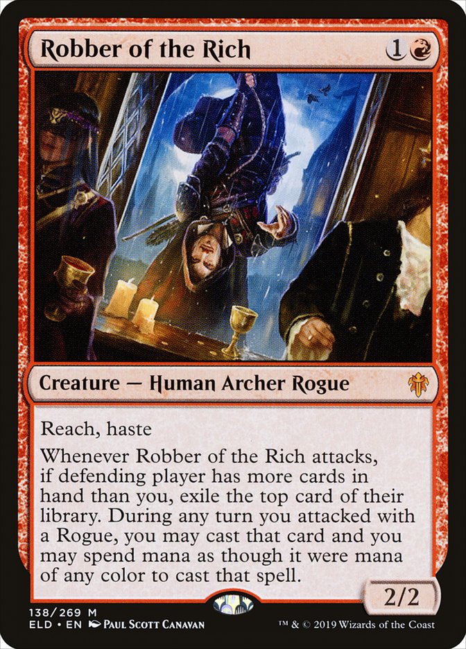 Robber of the Rich [Throne of Eldraine] | Silver Goblin
