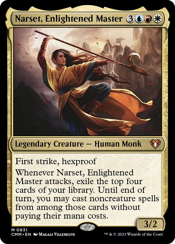 Narset, Enlightened Master [Commander Masters] | Silver Goblin