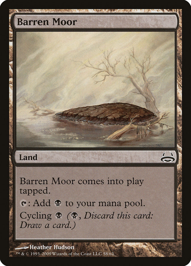 Barren Moor [Duel Decks: Divine vs. Demonic] | Silver Goblin