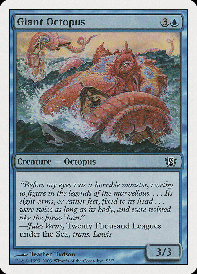 Giant Octopus [Eighth Edition] | Silver Goblin