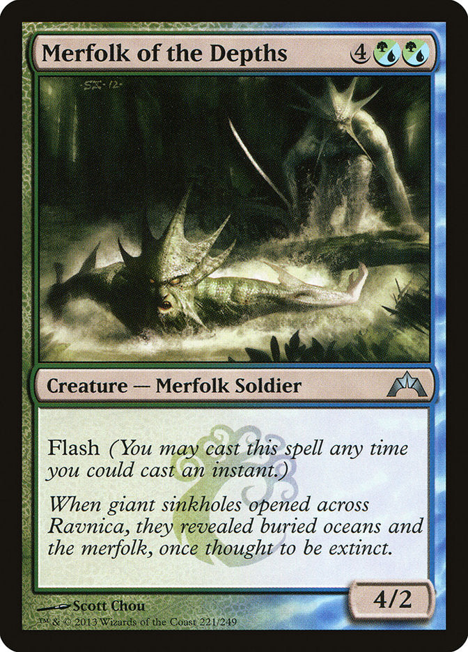 Merfolk of the Depths [Gatecrash] | Silver Goblin