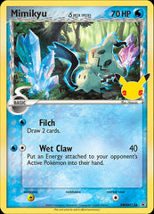 Mimikyu (SWSH136) (Delta Species) (Jumbo Card) [Sword & Shield: Black Star Promos] | Silver Goblin