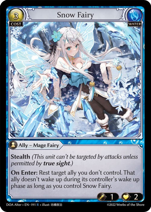 Snow Fairy (191) [Dawn of Ashes: Alter Edition] | Silver Goblin