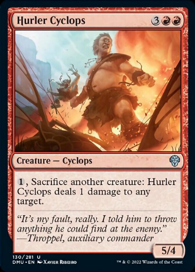 Hurler Cyclops [Dominaria United] | Silver Goblin