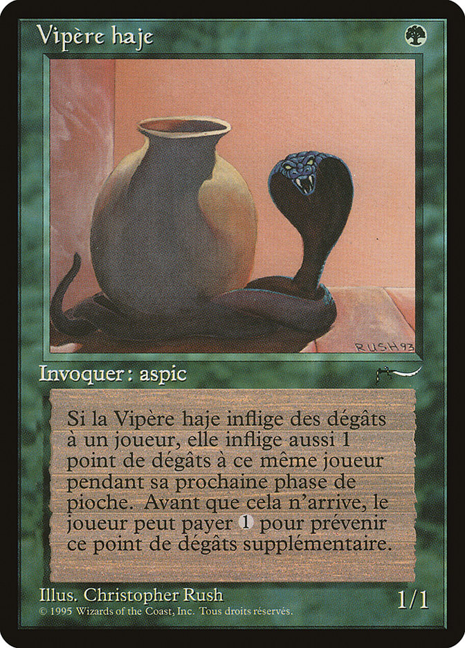 Nafs Asp (French) - "Vipere haje" [Renaissance] | Silver Goblin