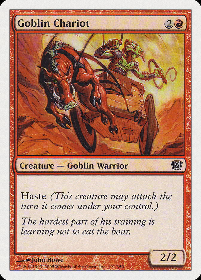 Goblin Chariot [Ninth Edition] | Silver Goblin