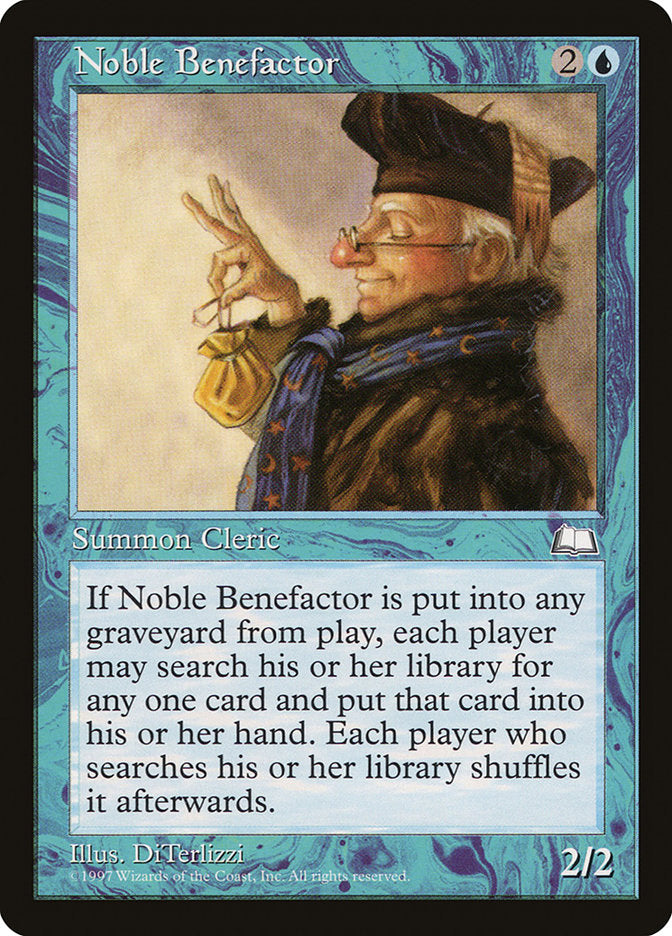 Noble Benefactor [Weatherlight] | Silver Goblin