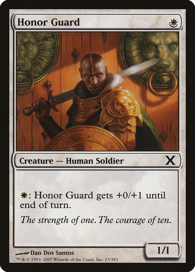 Honor Guard [Tenth Edition] | Silver Goblin